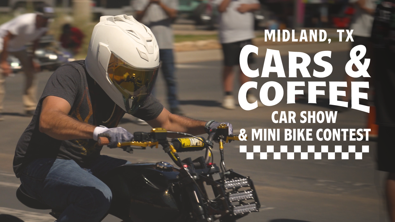 Texas Stock Rally Cars and Coffee Car Show and Mini Bike Contest