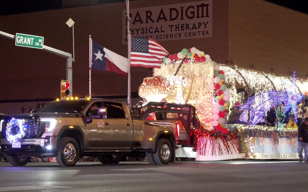parade of lights 2025 - large Christmas float